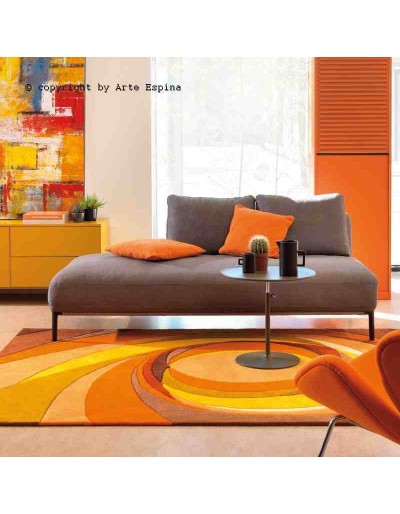 Tappeto moderno Showtime Arte Espina orange 3002-35