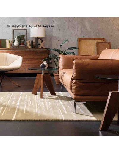 Tappeto moderno Line Up Arte Espina beige lana 8059-12 rivenditore a Bergamo e Brescia