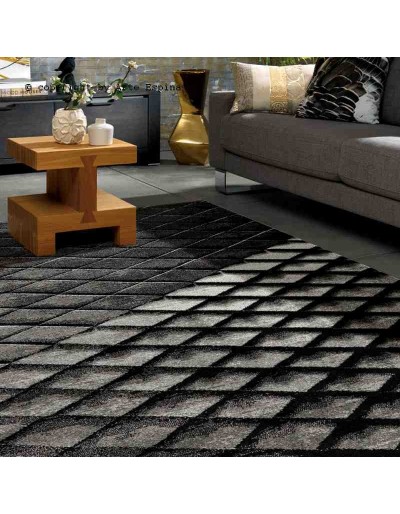 Tappeto moderno Folded Arte Espina anthracite 4455-66 rivenditore a Bergamo e Brescia