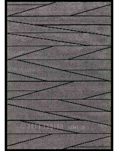 Tappeto moderno Optical Art Arte Espina grey 4471-73 rivenditore a Bergamo e Brescia