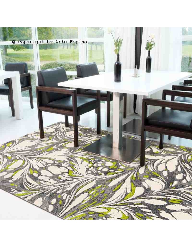 Tappeto moderno Moire Arte Espina grey 4443-61 rivenditore a Bergamo e Brescia