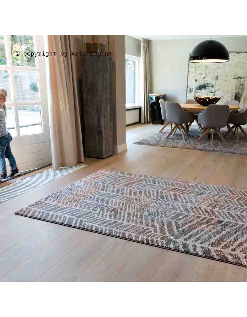 Tappeto moderno Line Up Arte Espina blue/orange 4473-65 rivenditore a Bergamo e Brescia