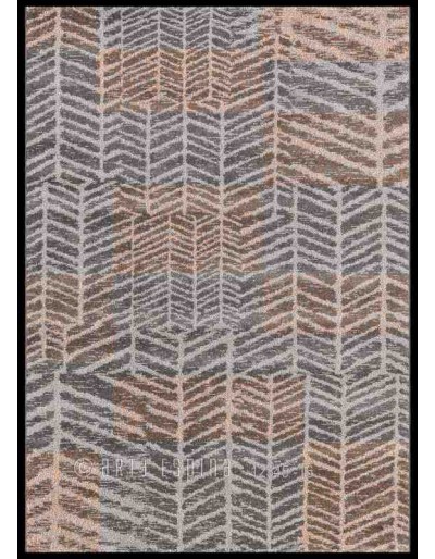 Tappeto moderno Line Up Arte Espina blue/orange 4473-65 rivenditore a Bergamo e Brescia