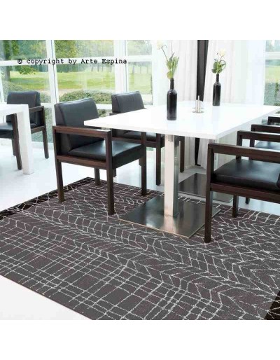Tappeto moderno Line Up Arte Espina grey 4474-66 rivenditore a Bergamo e Brescia