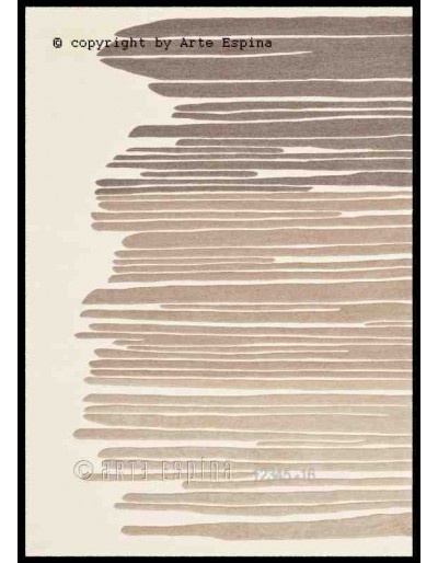 Tappeto moderno Needle Craft Arte Espina beige 7103-12 rivenditore a Bergamo e Brescia