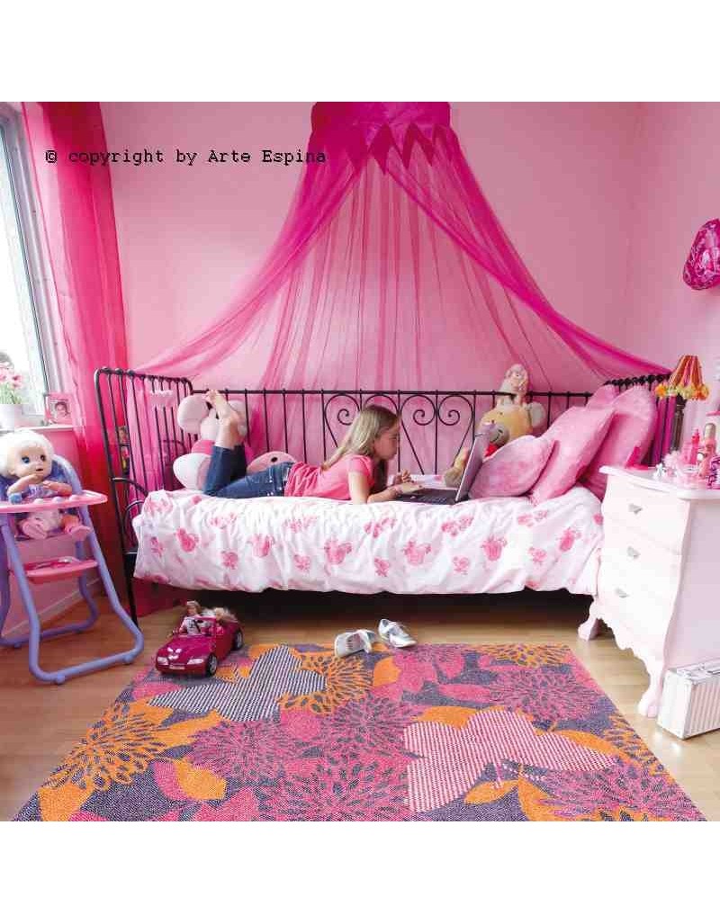 Tappeto moderno Kids Arte Espina pink 4467-50 rivenditore a Bergamo e Brescia