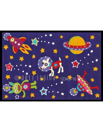 Tappeto moderno Kids Arte Espina purple 3144-50 rivenditore a Bergamo e Brescia